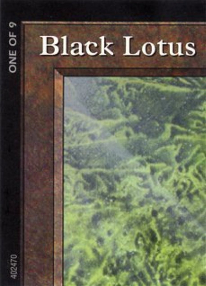 Image for Black Lotus (1 of 9) (Ultra Pro Puzzle Quest) (1) [Media Promos]
