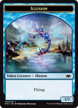 Image for Illusion // Golem Double-Sided Token (5 // 18) [Modern Horizons]
