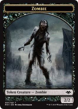 Image for Zombie // Squirrel Double-Sided Token (7 // 15) [Modern Horizons]