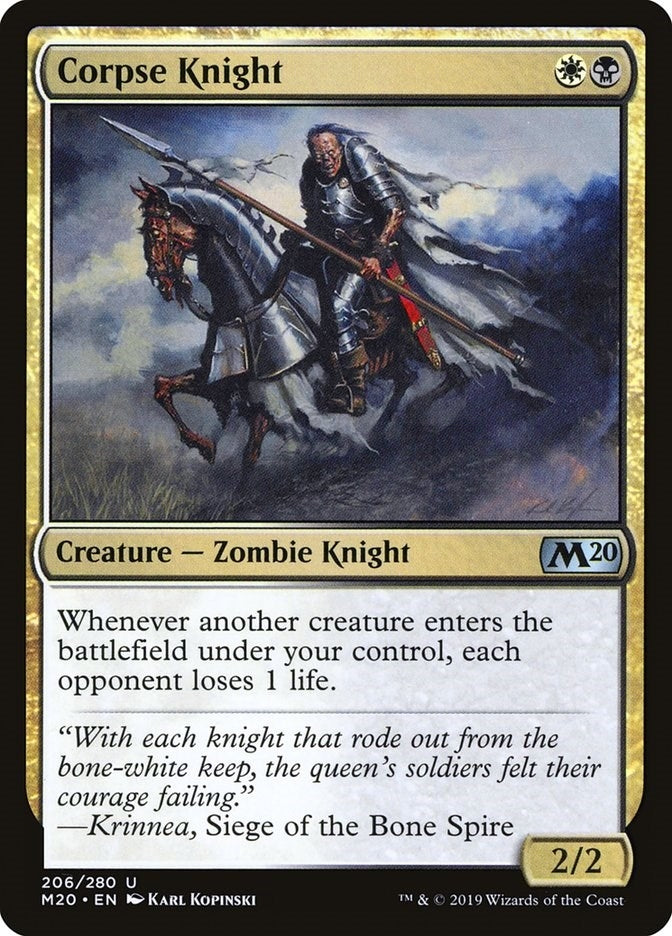 Image for Corpse Knight (206) [Core Set 2020]