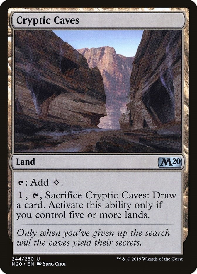 Image for Cryptic Caves (244) [Core Set 2020]
