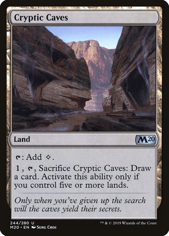 Image for Cryptic Caves (244) [Core Set 2020]