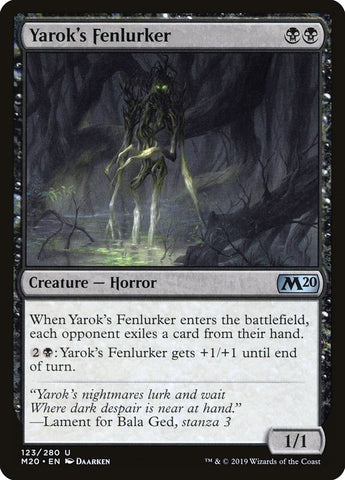 Image for Yarok's Fenlurker (123) [Core Set 2020]