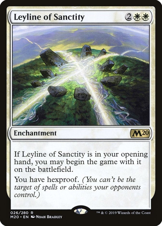 Image for Leyline of Sanctity (26) [Core Set 2020]