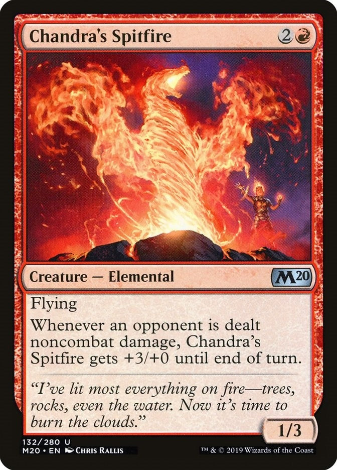 Image for Chandra's Spitfire (132) [Core Set 2020]