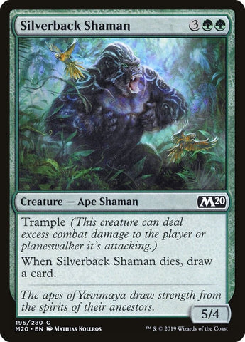 Image for Silverback Shaman (195) [Core Set 2020]