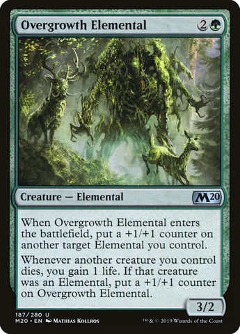 Image for Overgrowth Elemental (187) [Core Set 2020]