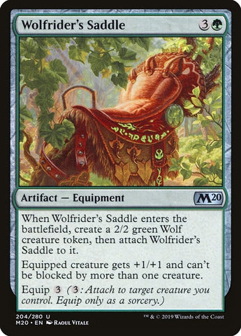 Image for Wolfrider's Saddle (204) [Core Set 2020]