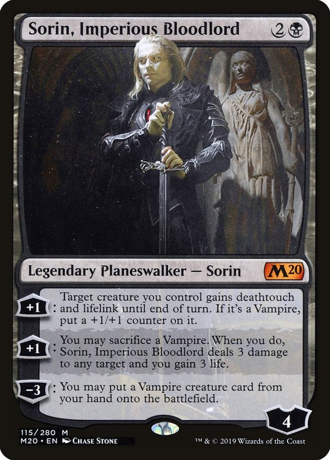 Image for Sorin, Imperious Bloodlord (115) [Core Set 2020]