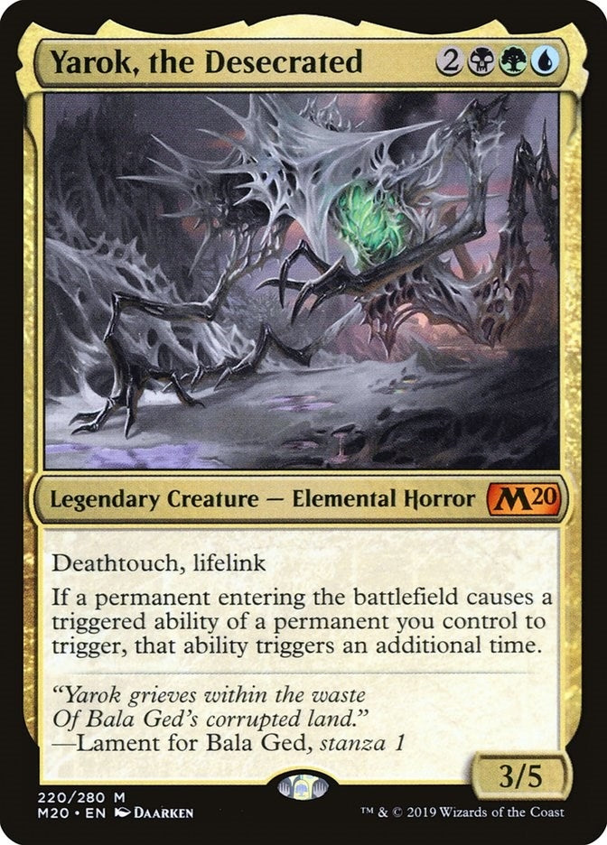 Image for Yarok, the Desecrated (220) [Core Set 2020]
