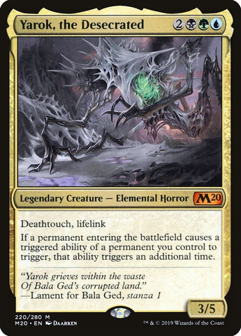 Image for Yarok, the Desecrated (220) [Core Set 2020]