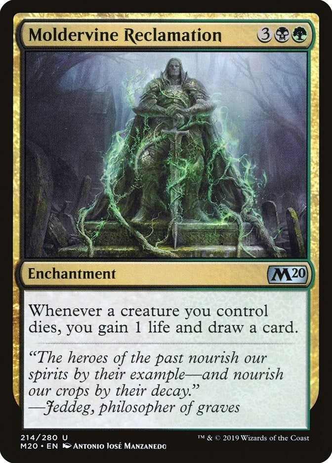 Image for Moldervine Reclamation (214) [Core Set 2020]