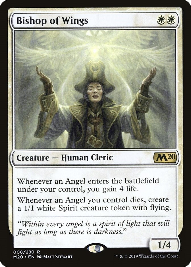 Image for Bishop of Wings (8) [Core Set 2020]
