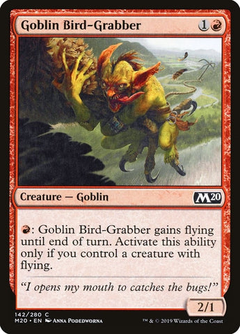 Image for Goblin Bird-Grabber (142) [Core Set 2020]