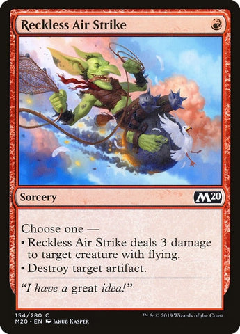 Image for Reckless Air Strike (154) [Core Set 2020]