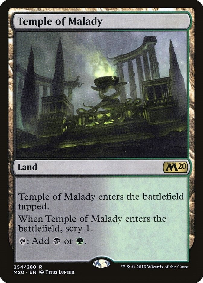 Image for Temple of Malady (254) [Core Set 2020]