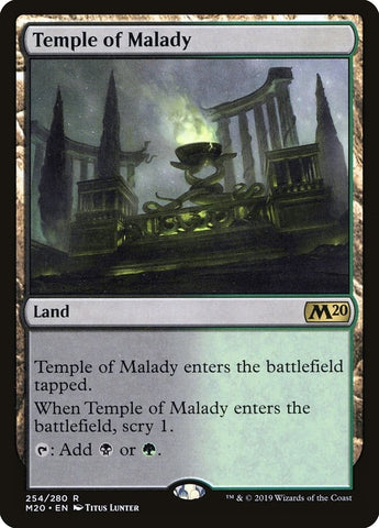 Image for Temple of Malady (254) [Core Set 2020]