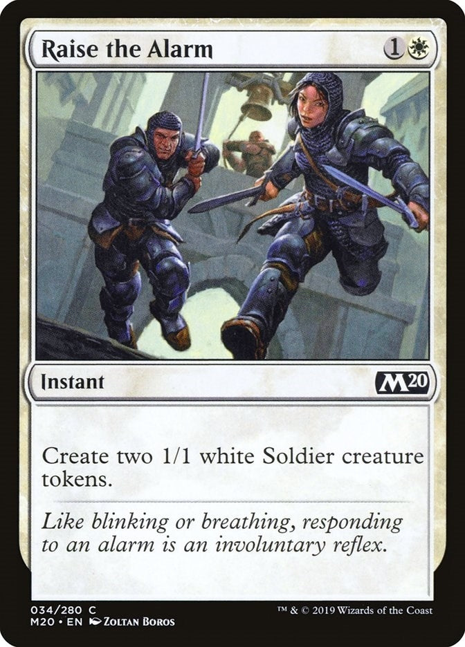 Image for Raise the Alarm (34) [Core Set 2020]