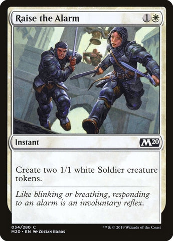 Image for Raise the Alarm (34) [Core Set 2020]