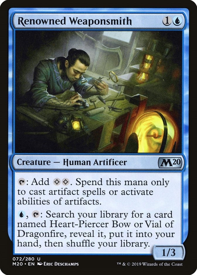 Image for Renowned Weaponsmith (72) [Core Set 2020]