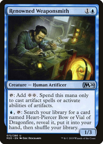 Image for Renowned Weaponsmith (72) [Core Set 2020]