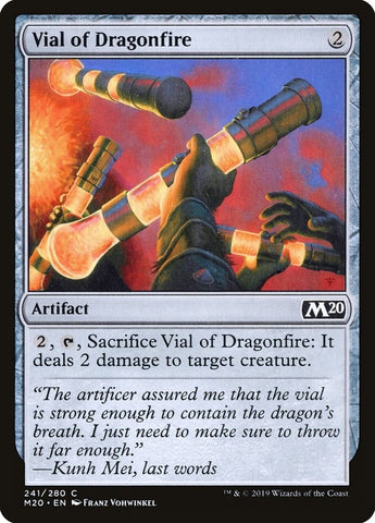 Image for Vial of Dragonfire (241) [Core Set 2020]