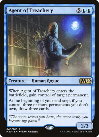 Image for Agent of Treachery (43) [Core Set 2020]