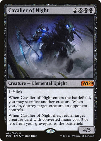 Image for Cavalier of Night (94) [Core Set 2020]
