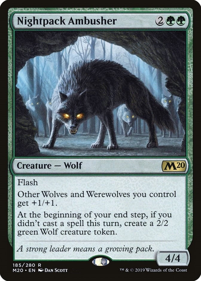 Image for Nightpack Ambusher (185) [Core Set 2020]