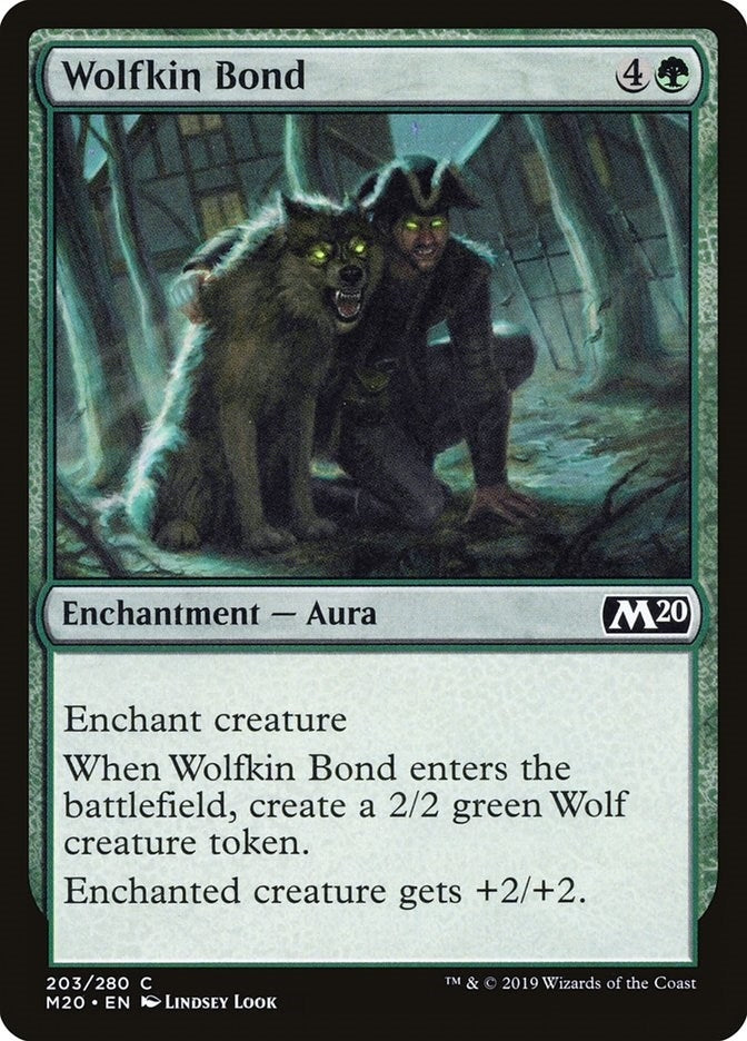 Image for Wolfkin Bond (203) [Core Set 2020]