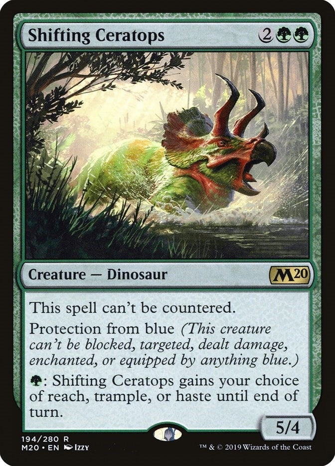 Image for Shifting Ceratops (194) [Core Set 2020]
