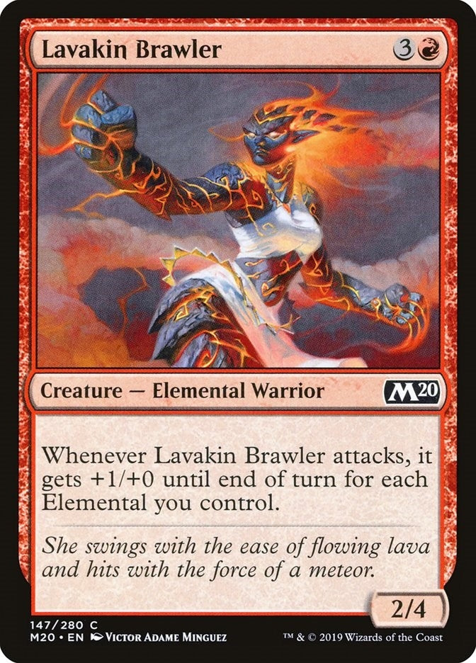 Image for Lavakin Brawler (147) [Core Set 2020]