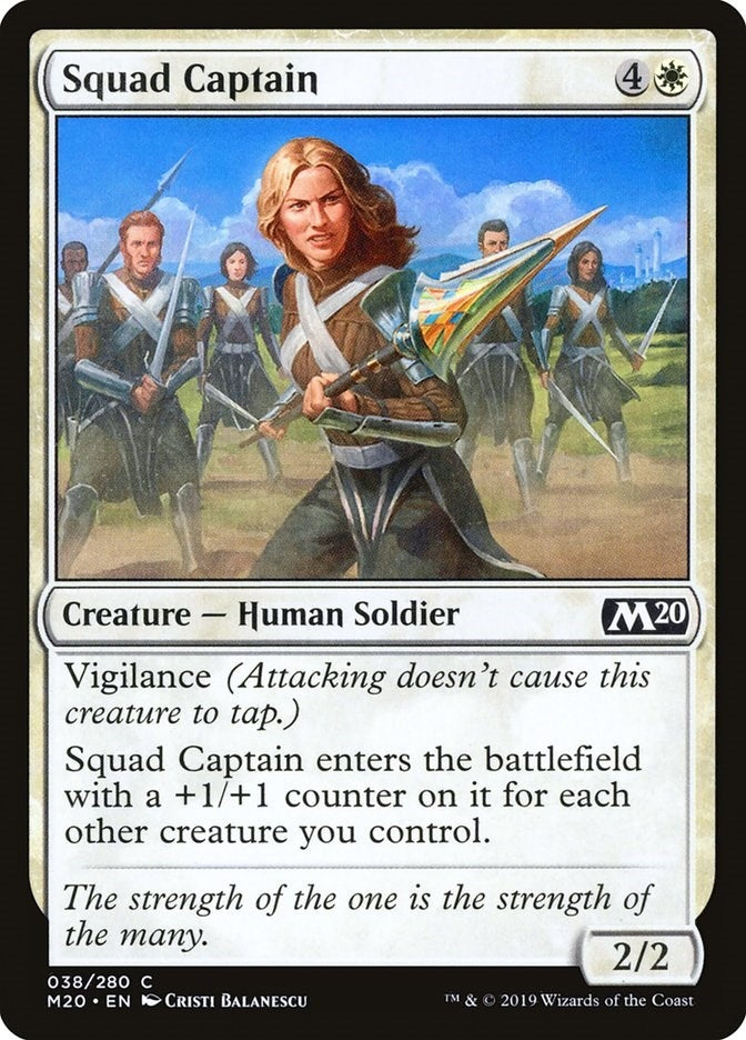Image for Squad Captain (38) [Core Set 2020]