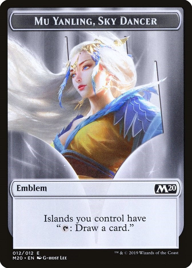 Image for Emblem - Mu Yanling, Sky Dancer (12) [Core Set 2020]