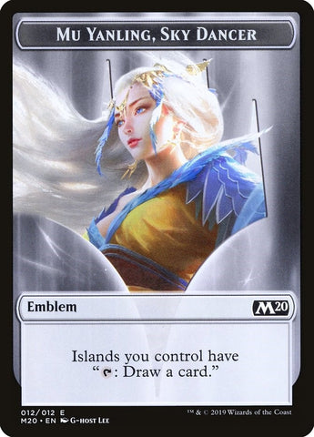 Image for Emblem - Mu Yanling, Sky Dancer (12) [Core Set 2020]