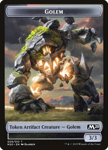 Image for Golem Token (9) [Core Set 2020]