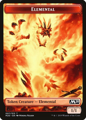 Image for Elemental Token (7) [Core Set 2020]