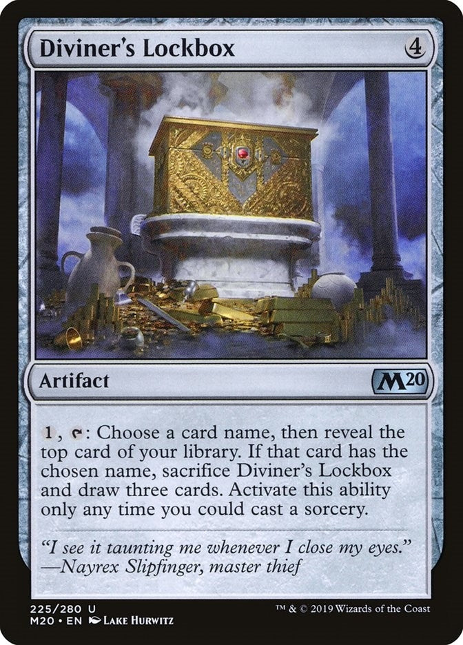 Image for Diviner's Lockbox (225) [Core Set 2020]