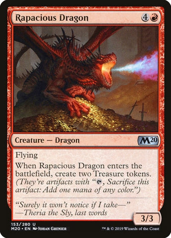 Image for Rapacious Dragon (153) [Core Set 2020]