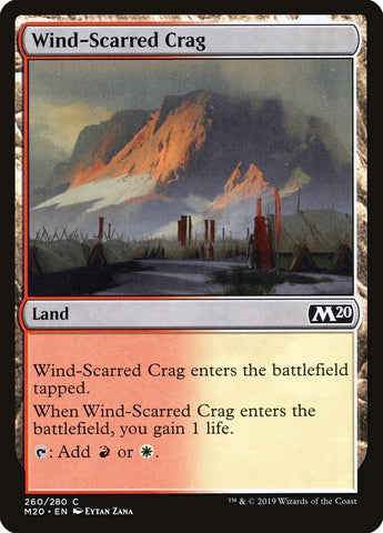 Image for Wind-Scarred Crag (260) [Core Set 2020]