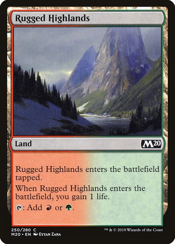 Image for Rugged Highlands (250) [Core Set 2020]