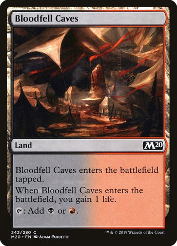 Image for Bloodfell Caves (242) [Core Set 2020]