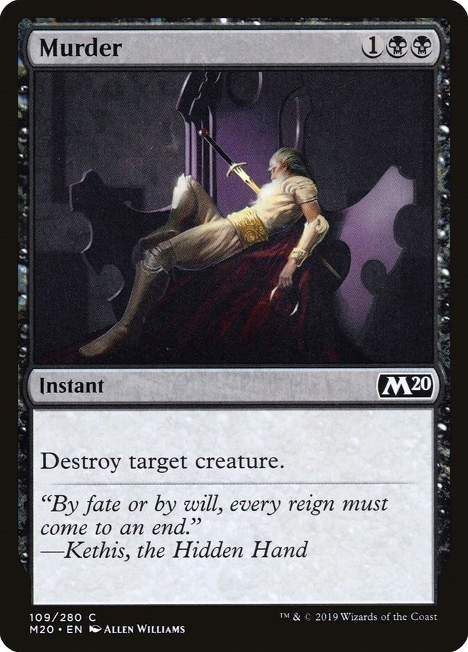 Image for Murder (109) [Core Set 2020]