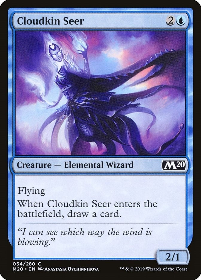 Image for Cloudkin Seer (54) [Core Set 2020]