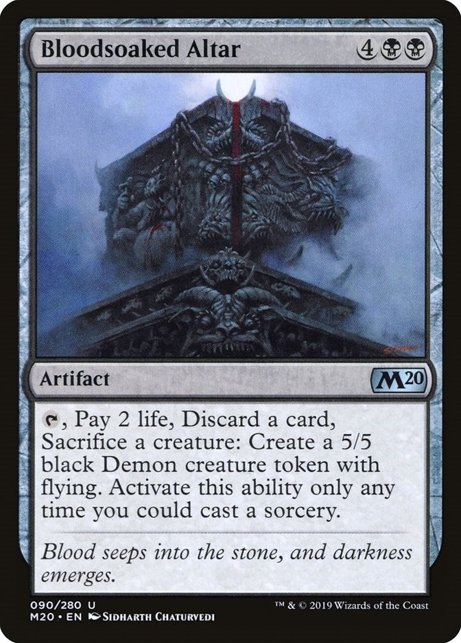 Image for Bloodsoaked Altar (90) [Core Set 2020]