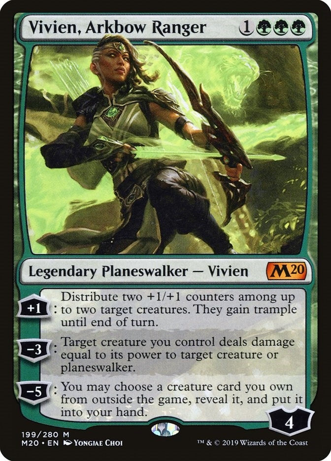 Image for Vivien, Arkbow Ranger (199) [Core Set 2020]