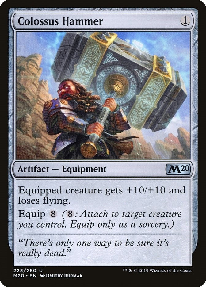 Image for Colossus Hammer (223) [Core Set 2020]