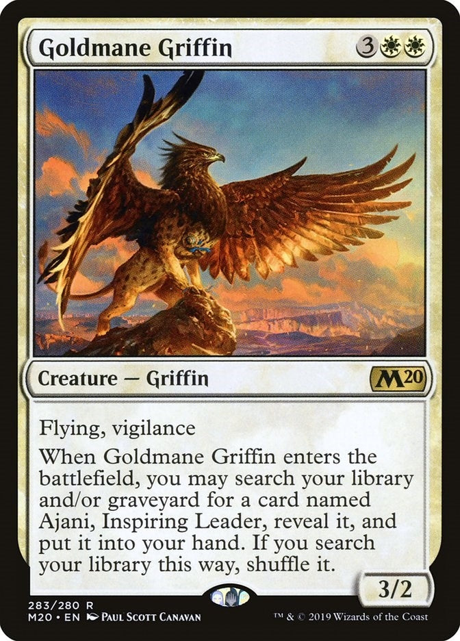 Image for Goldmane Griffin (283) [Core Set 2020]