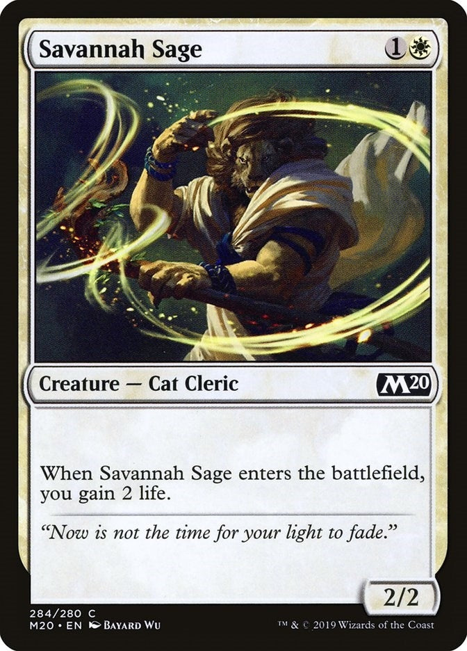 Image for Savannah Sage (284) [Core Set 2020]