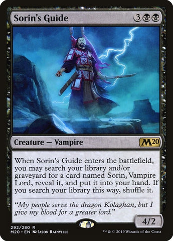 Image for Sorin's Guide (292) [Core Set 2020]